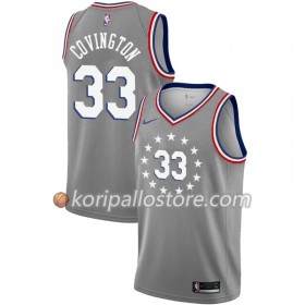 Philadelphia 76ers Robert Covington 33 2018-19 Nike City Edition Harmaa Miesten Pelipaidat Swingman 